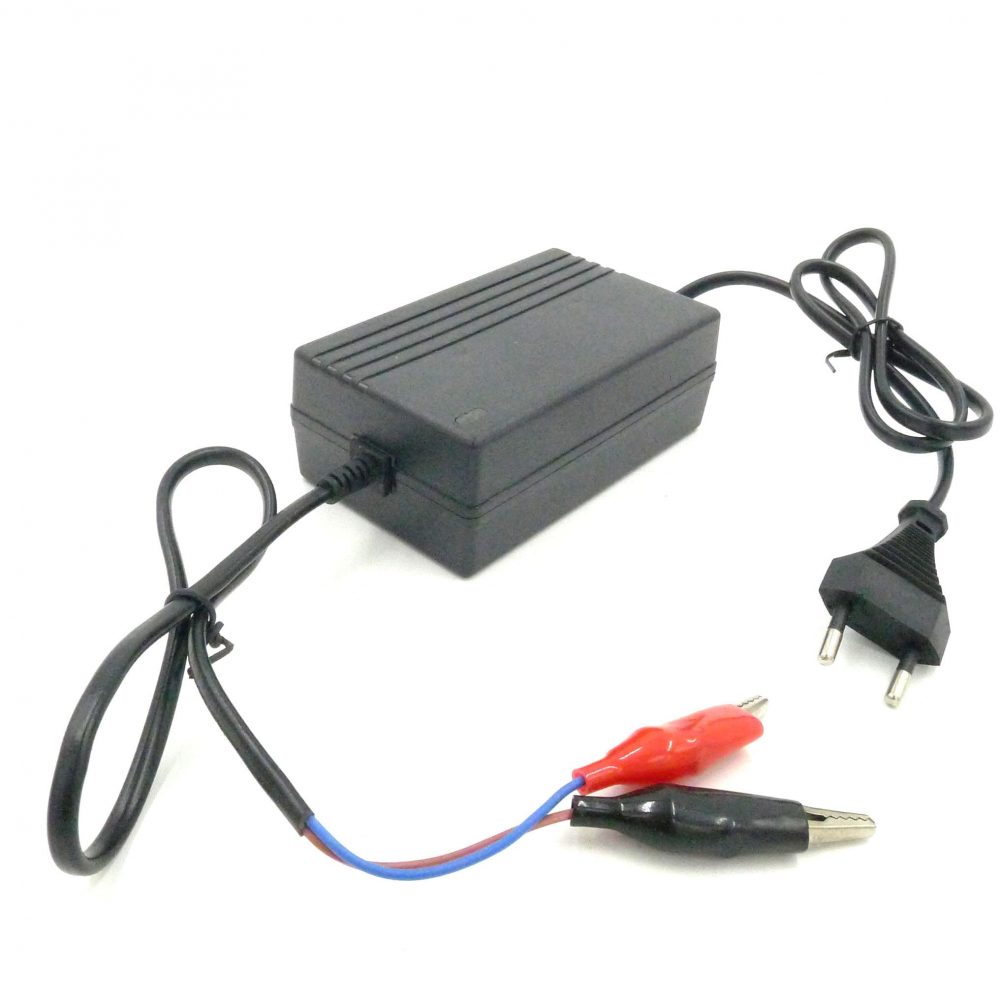 battery charger with plug