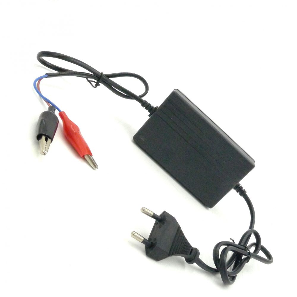 battery charger with plug